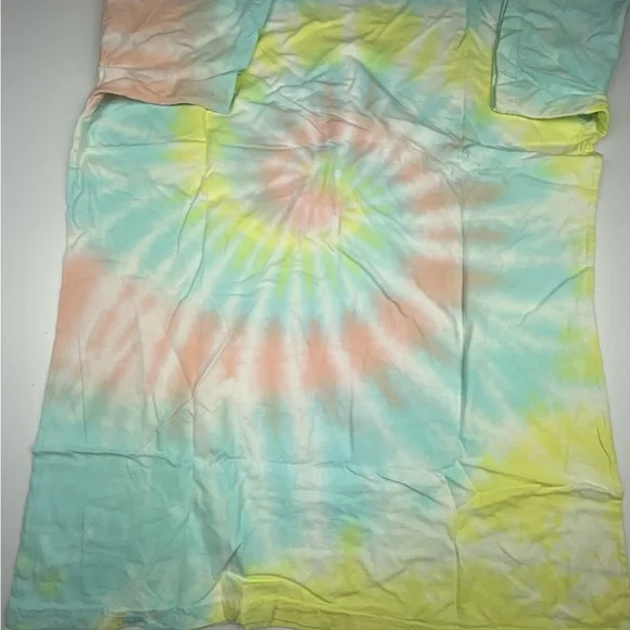 PLAYBOY TIE DYE OVERSIZED T-SHIRT
DRESS
MULTI - Picture 3 of 4